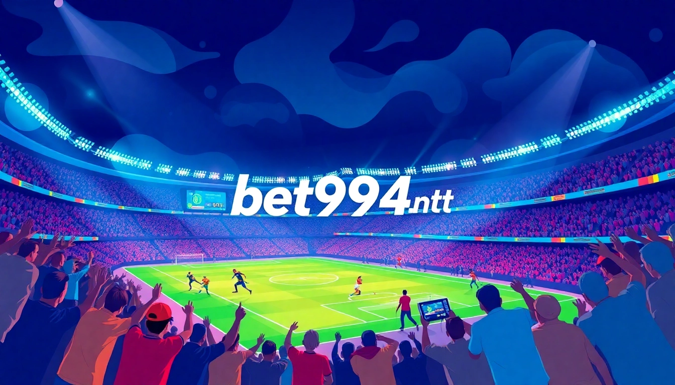 Experience the thrill of sports betting at bet994.net with engaging visuals of live matches.