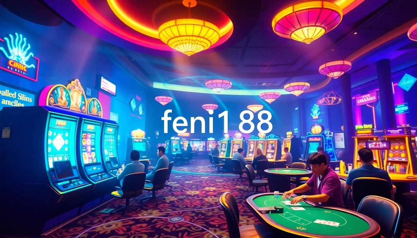 Experience thrilling gameplay at fenix168 with exciting casino games and vibrant atmosphere.