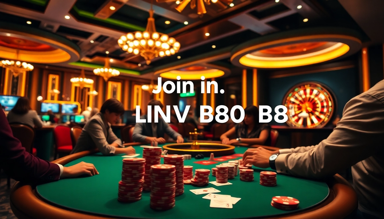 Players engaged in a high-stakes poker game, experience the thrill: LINK VÀO BJ88 for winning strategies.