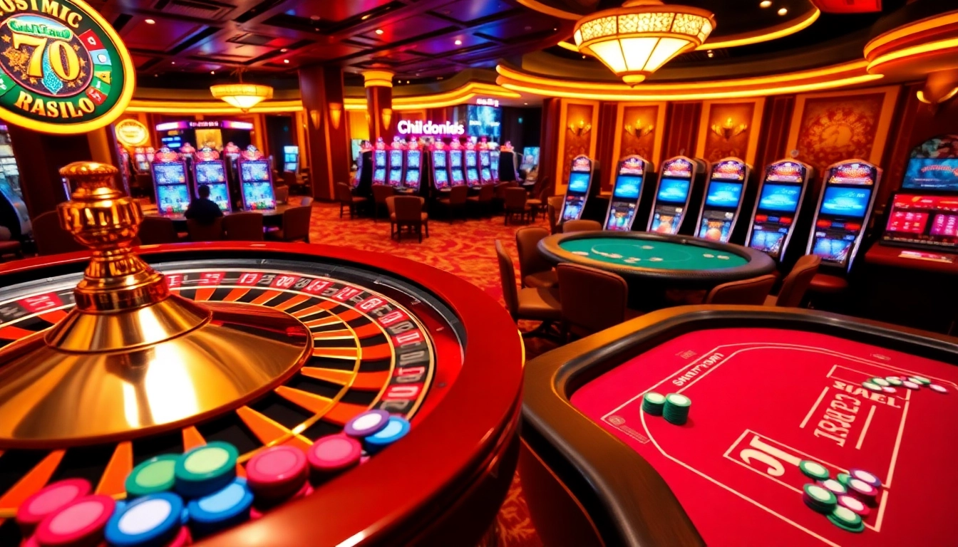 Engage with the vibrant scene of luxury casinos featuring table games and a hint to liên hệ v9bet for player support.