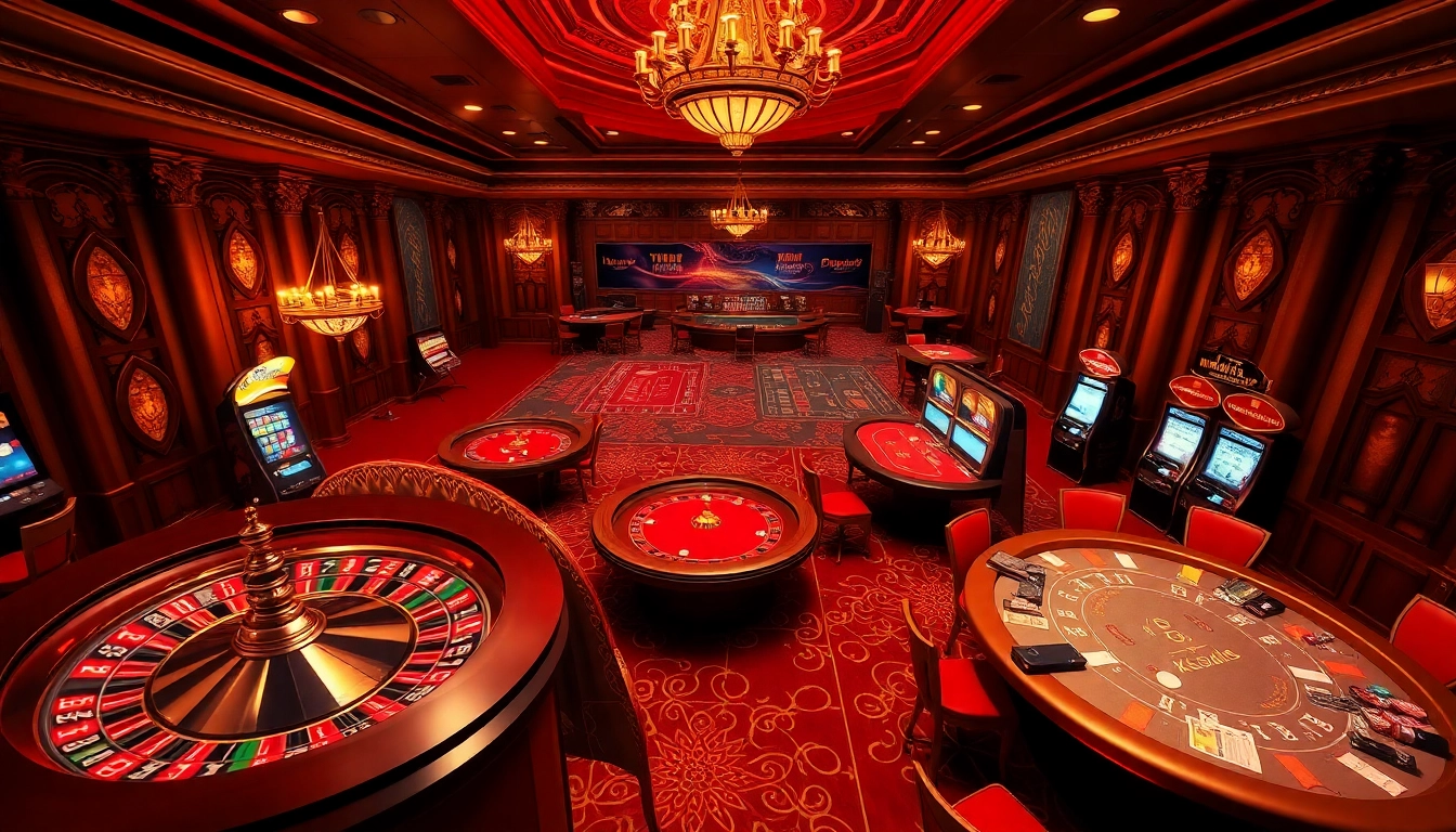Enjoy thrilling experiences at https://ketqua24.net/ with vibrant casino games like roulette and poker.
